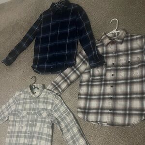 Flannel/Overshirts bundle/lot